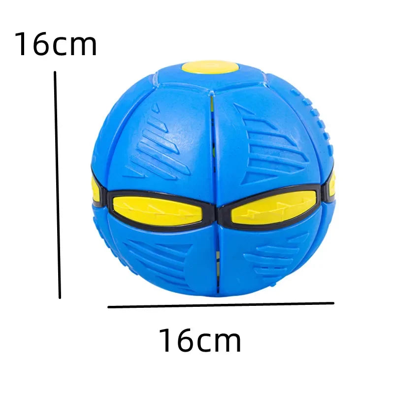 Dog Magic Deformation Flat Throw Disc Ball Pet Supplies